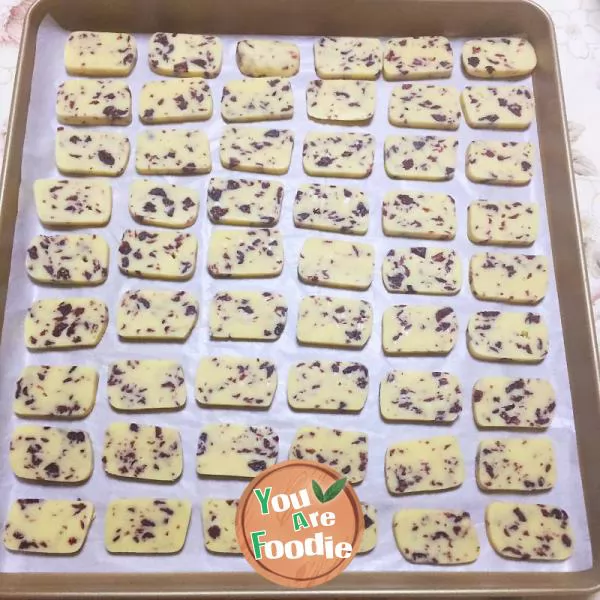 Cranberry cookies