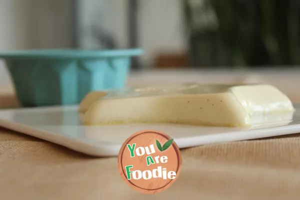 [upper baking] vanilla pudding