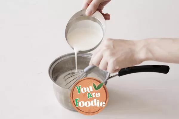 [upper baking] vanilla pudding