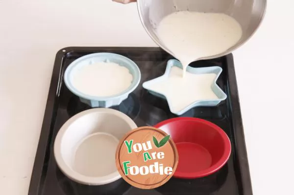 [upper baking] vanilla pudding