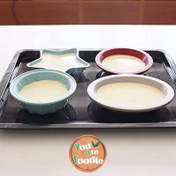 [upper baking] vanilla pudding