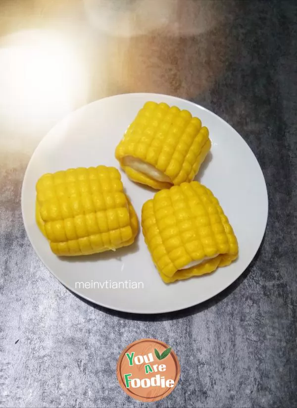Corn steamed bread