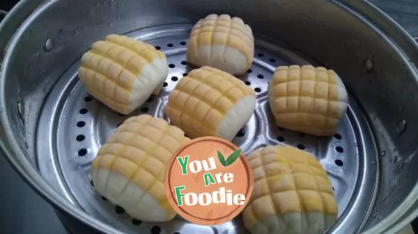 Corn steamed bread
