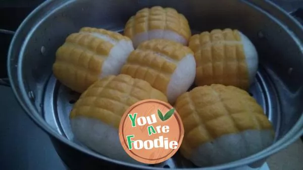 Corn steamed bread