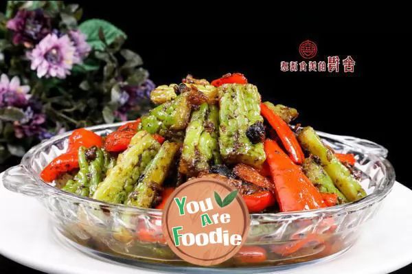 Delicious [fried bitter gourd with white gourd] many people don't know