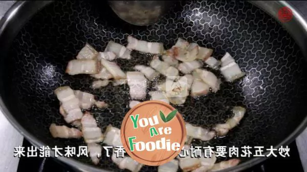 Delicious [fried bitter gourd with white gourd] many people don't know