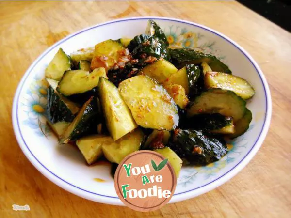 Cucumber in Sauce