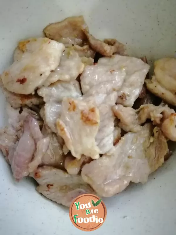 Stir fried mushroom