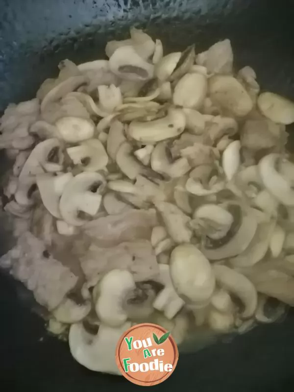 Stir fried mushroom