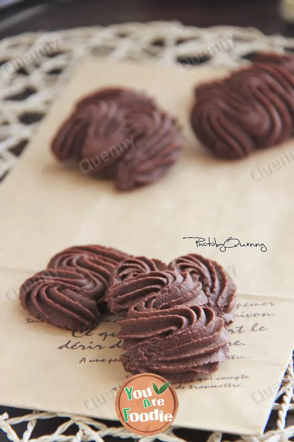 Vienna cocoa cookies