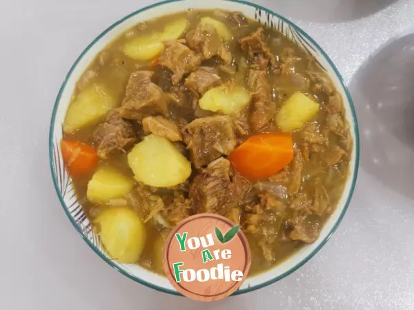 Beef curry