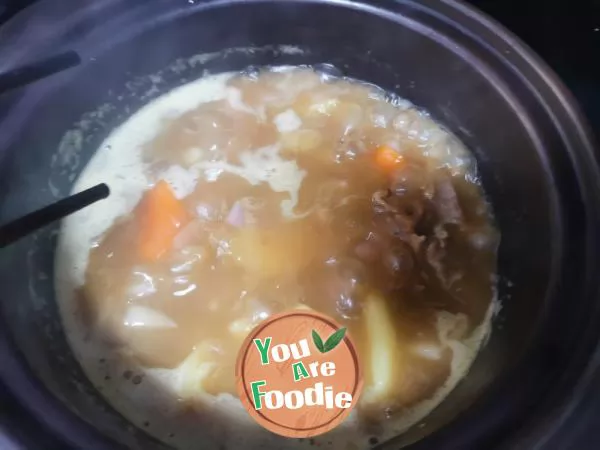 Beef curry