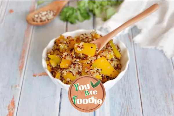 Pumpkin quinoa rice