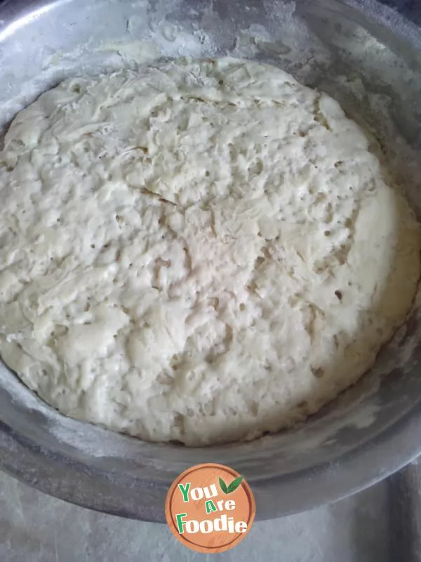 Leek pancake