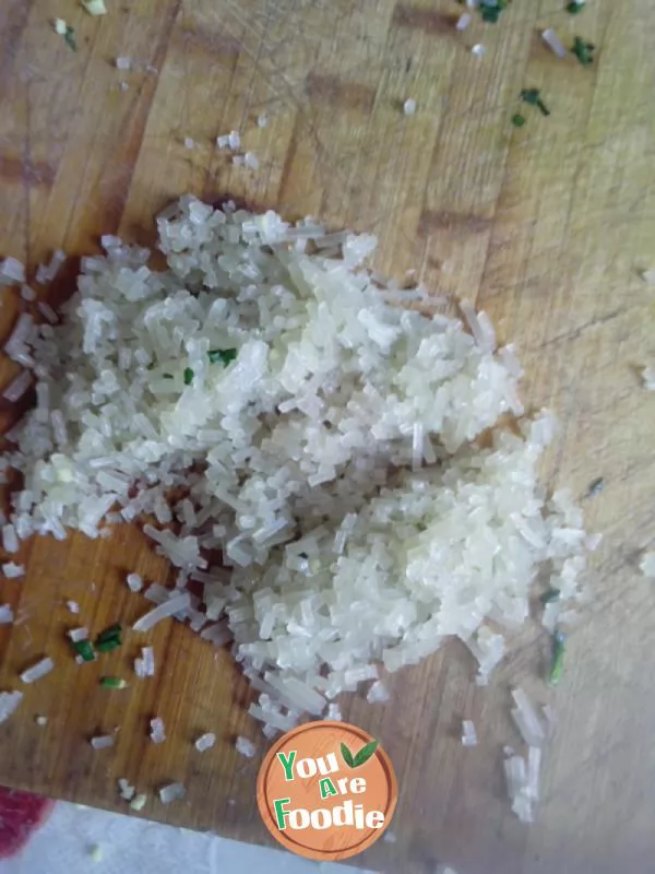 Leek pancake