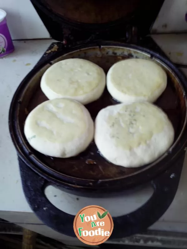 Leek pancake