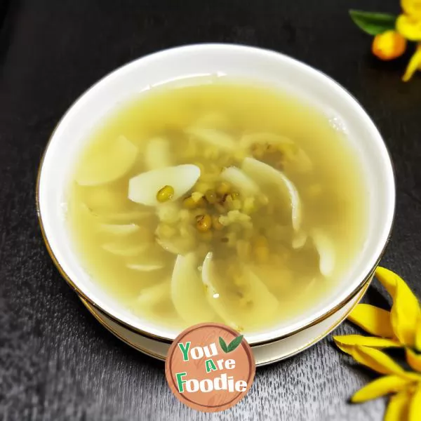 Mung bean and Lily syrup