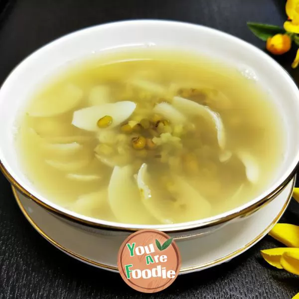 Mung bean and Lily syrup