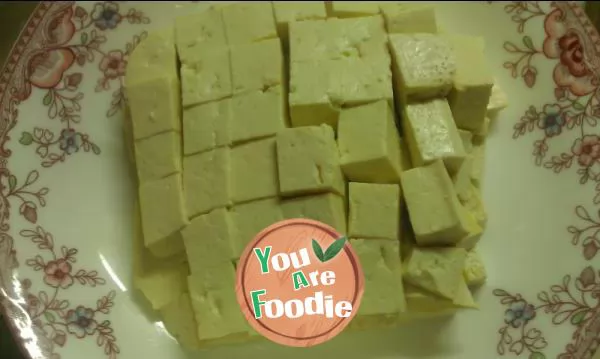 Tofu with Preserved Eggs