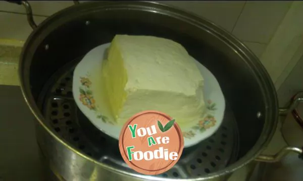Tofu with Preserved Eggs
