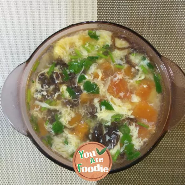 Seaweed and Egg Soup