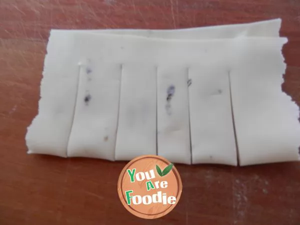 Healthy homemade flax leaf