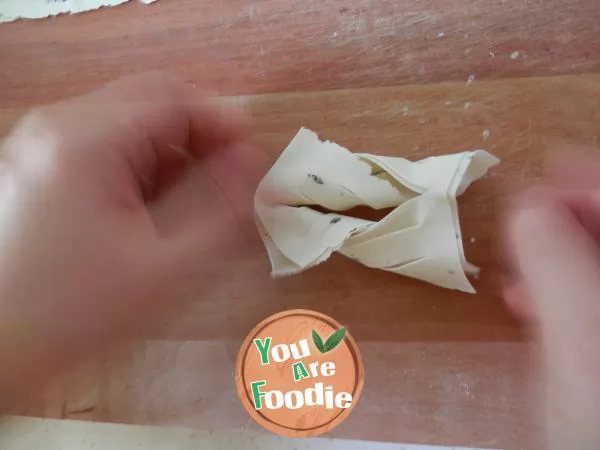 Healthy homemade flax leaf