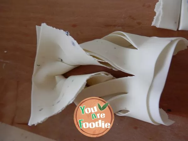 Healthy homemade flax leaf