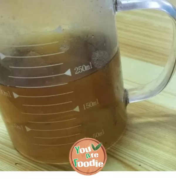 Re-carved herbal tea