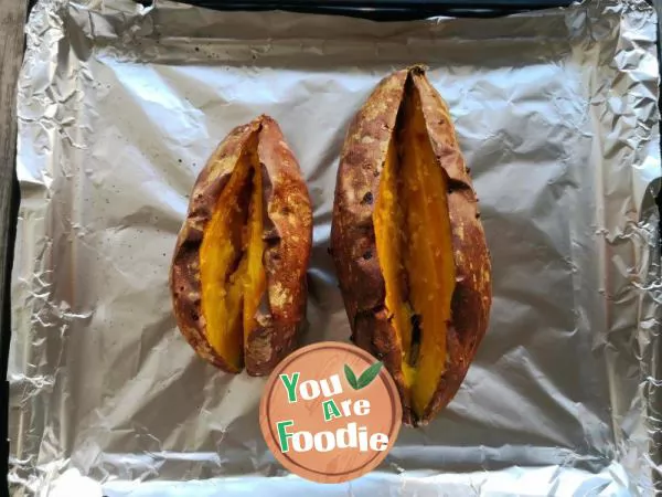 Baked Sweet Potato with Cheese