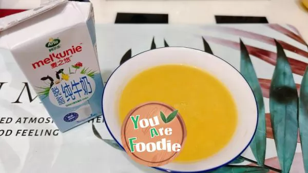 Delicious pumpkin porridge