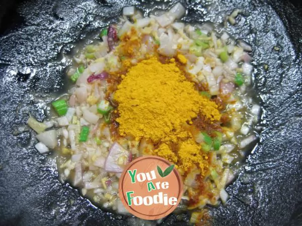 Curry (Vegetarian) chicken nuggets