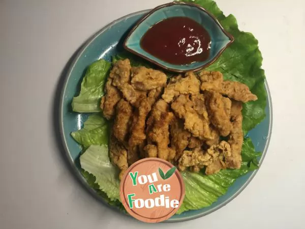 Crispy fried tenderloin