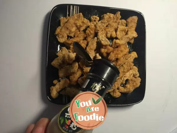 Crispy fried tenderloin