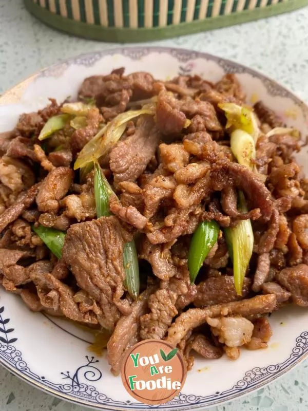 Fried Lamb with Cumin