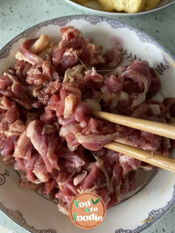 Fried Lamb with Cumin