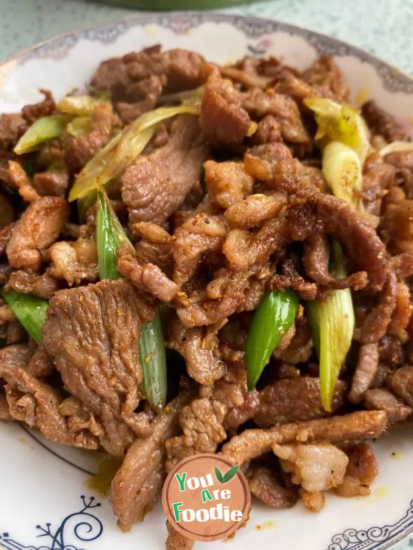 Fried Lamb with Cumin