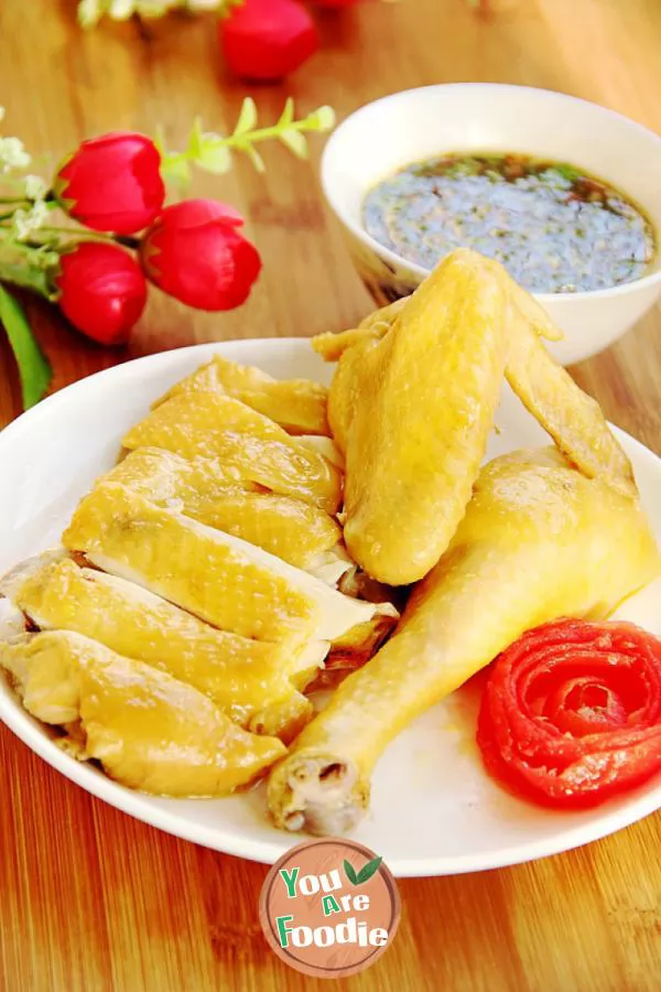 steamed chicken