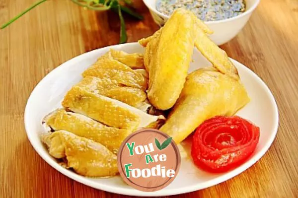 steamed chicken