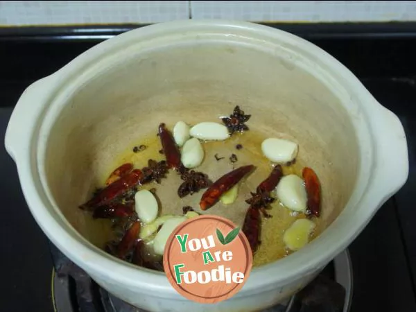 Mutton with mixed vegetables