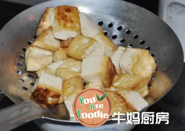 Shrimp and tofu Burger