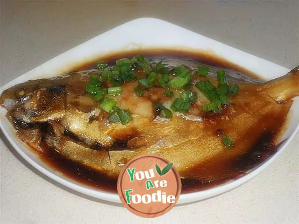 Sweet and sour pomfret
