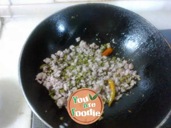 Minced meat and cowpea