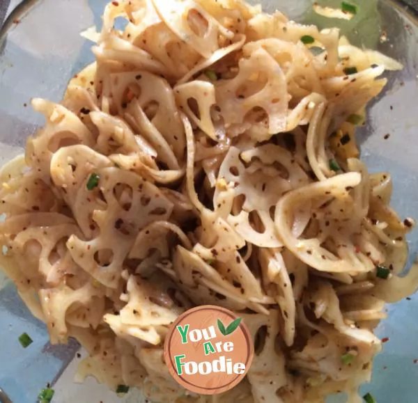 Shredded Lotus-root slice