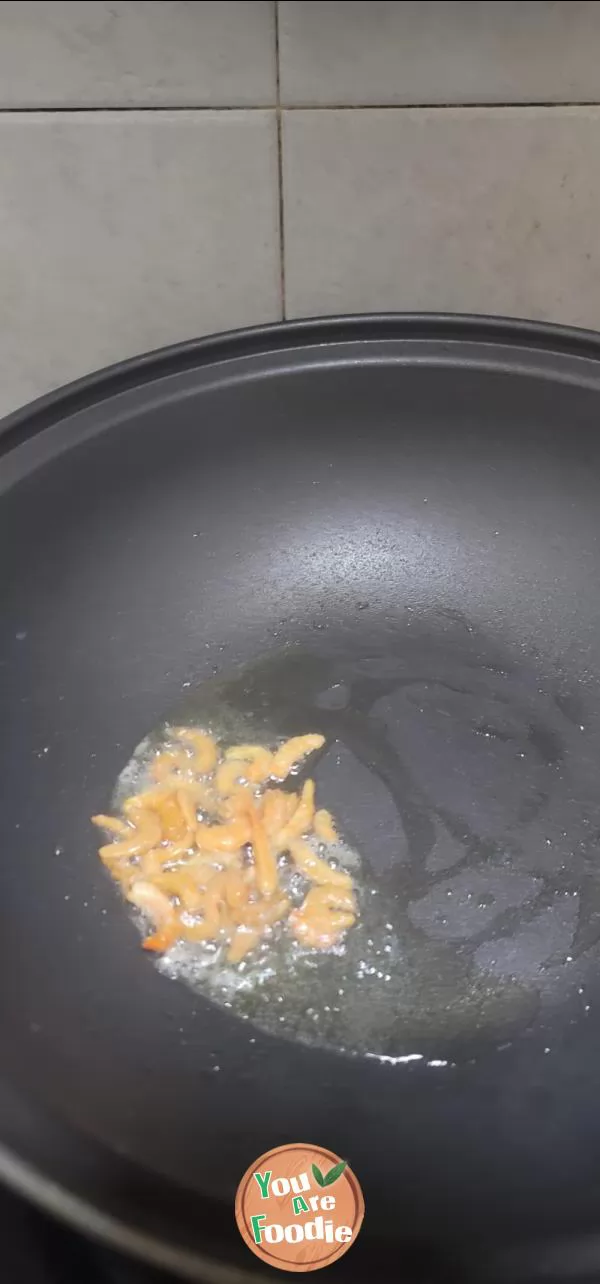 Sponge gourd soup with rice