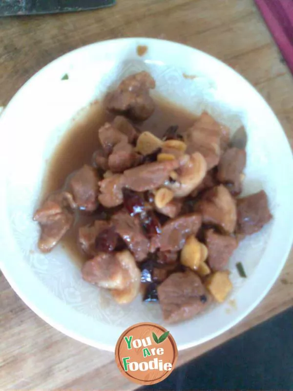 Meimeidi, stewed taro with braised meat