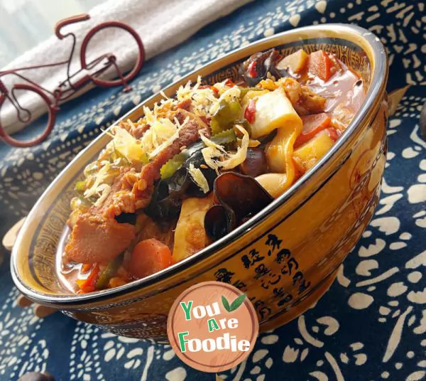 Stewed with five flowers