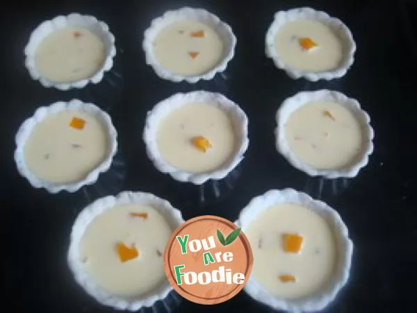 [pumpkin in love] pumpkin egg tart