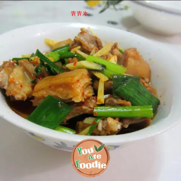 Braised Lamb in Brown Sauce