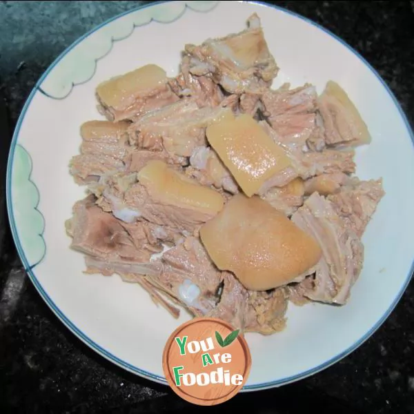 Braised Lamb in Brown Sauce